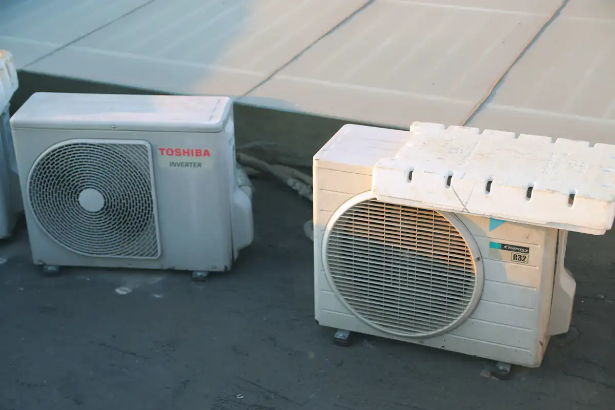 Heat pump outdoor units